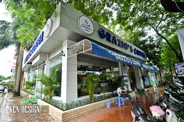 Thiết kế quán cafe bình dân